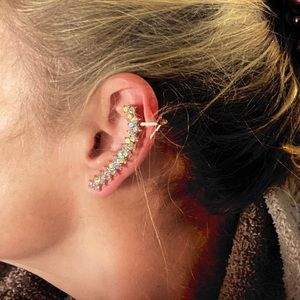 Ear climber earrings